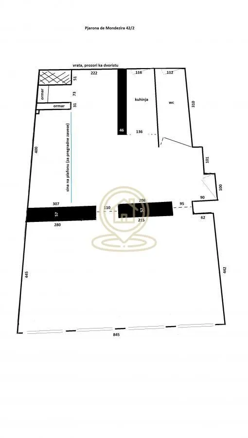 Rent, office space, 80m², Stari Grad, Beograd