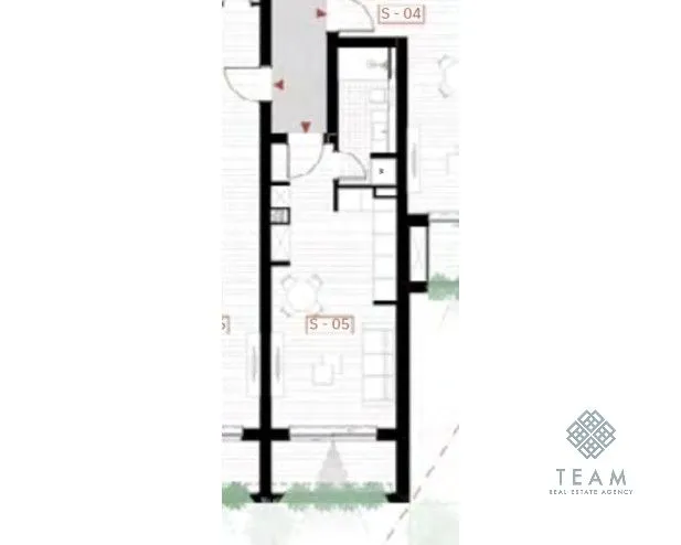 Prodaja, garsonjera, 33m², Orahovac, Kotor