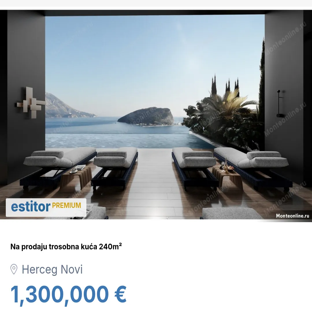 Prodaja, kuća, 240m², Herceg Novi, Crna Gora