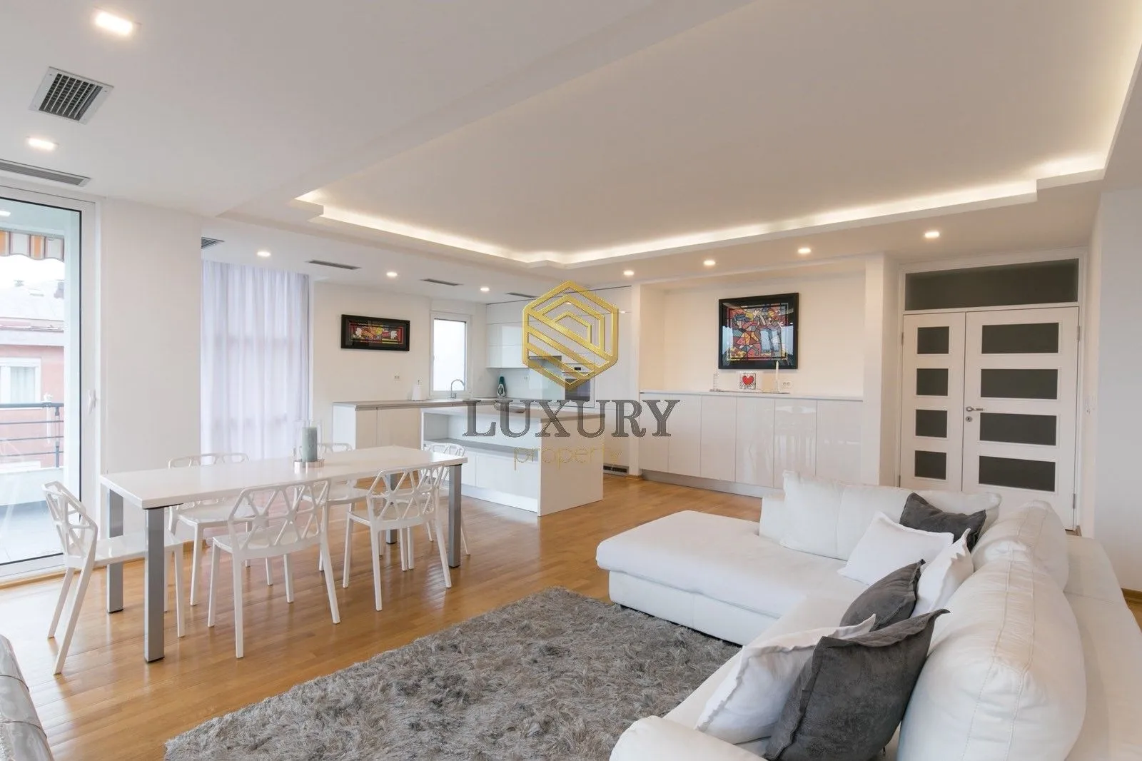 Rent, three bedroom apartment, 123m², Momišići, Podgorica