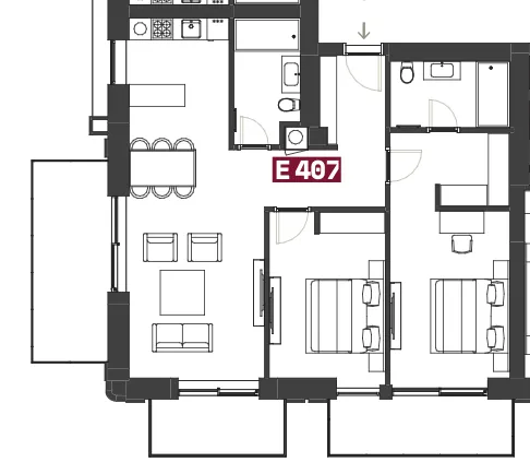 Prodaja, dvosoban stan, 1236m², Porto Montenegro, Tivat