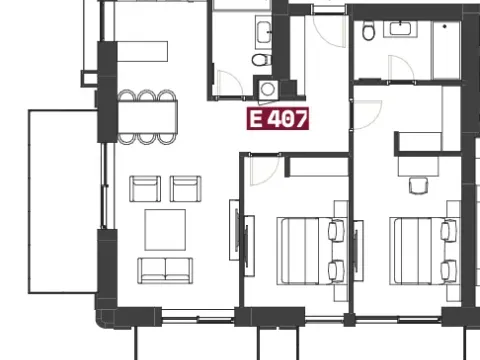 Prodaja, dvosoban stan, 1236m², Porto Montenegro, Tivat - image 9