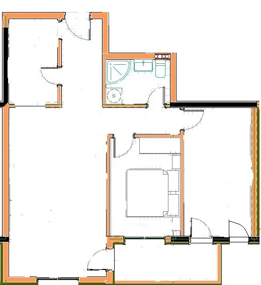 Rent, two bedroom apartment, 67m², Ljubović, Podgorica