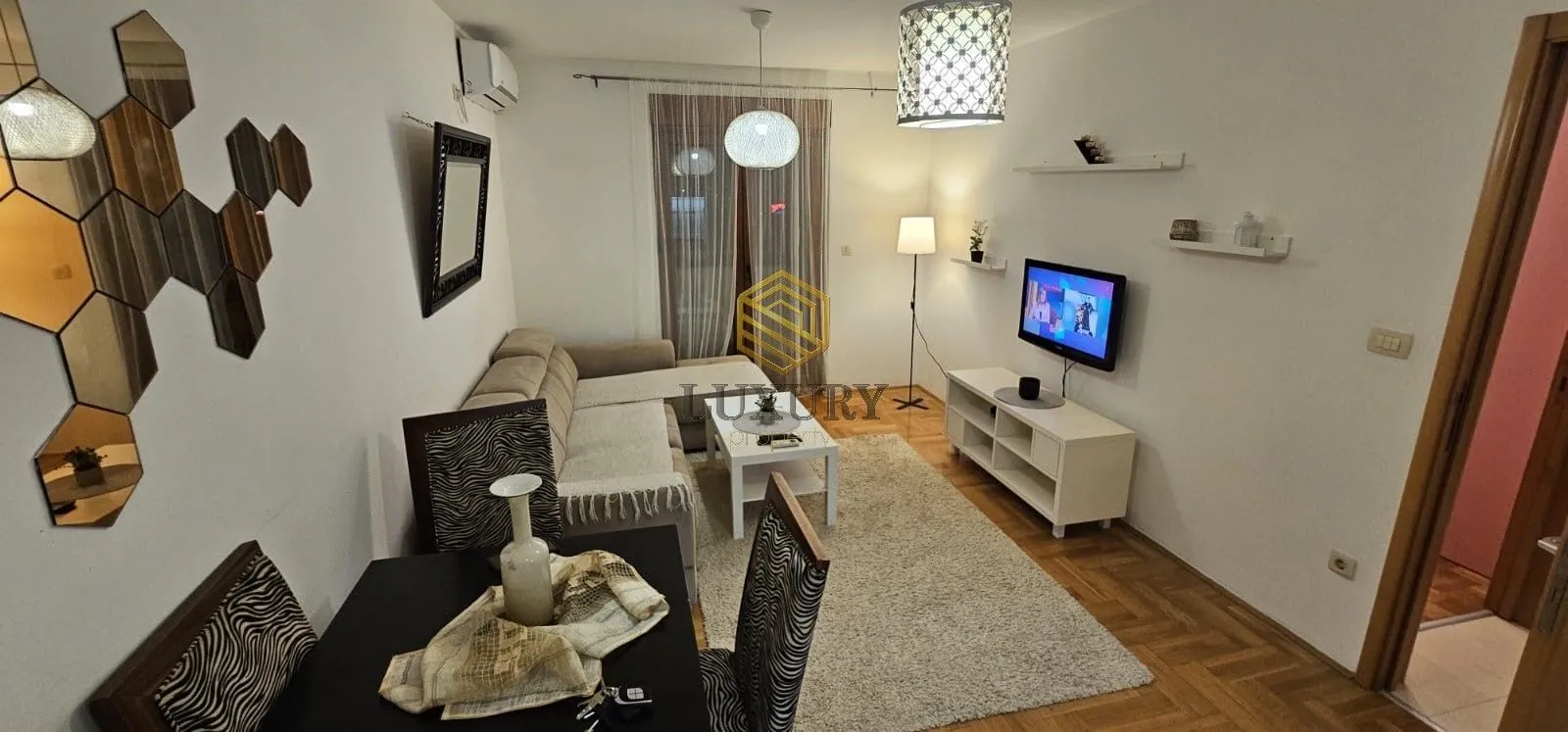 Rent, one bedroom apartment, 45m², Stari Aerodrom, Podgorica