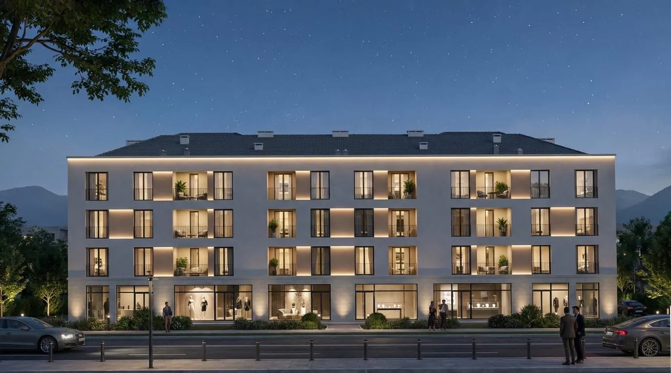 Prodaja, dvosoban stan, 62m², Integralovo, Nikšić