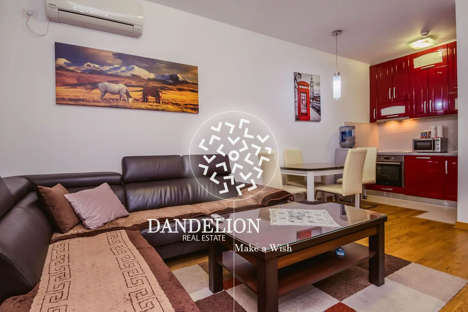 Izdavanje, jednosoban stan, 45m², City Kvart, Podgorica