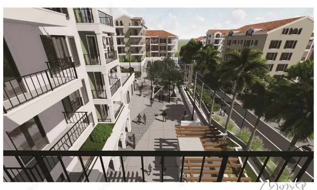 Sale, one bedroom apartment, 40m², Tivat, Crna Gora