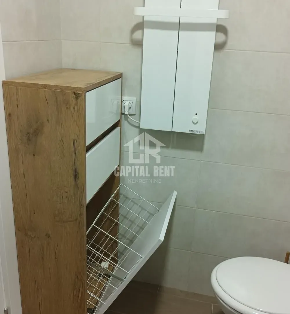 Izdavanje, dvosoban stan, 47m², Ledine, Beograd