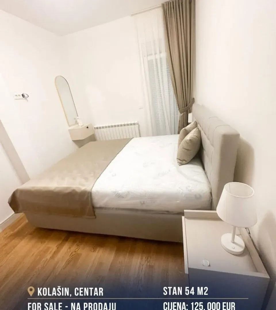 Prodaja, jednosoban stan, 54m², Centar, Kolašin