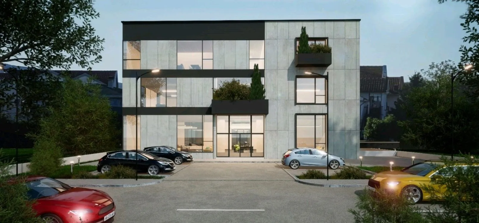 Rent, office space, 1100m², Donja Gorica, Podgorica