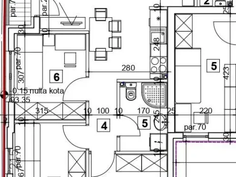 Stan in Zemun Gornji Grad