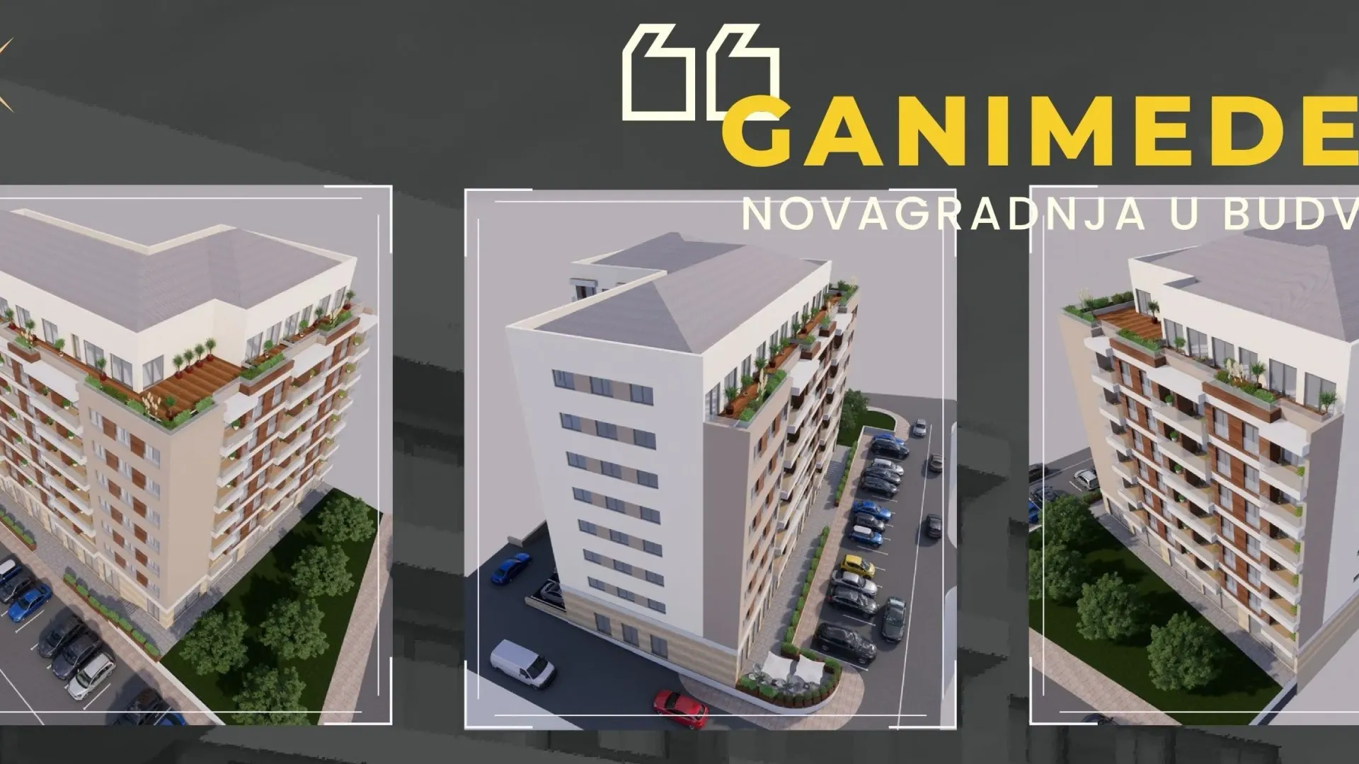 Sale, one bedroom apartment, 42m², Budva, Crna Gora