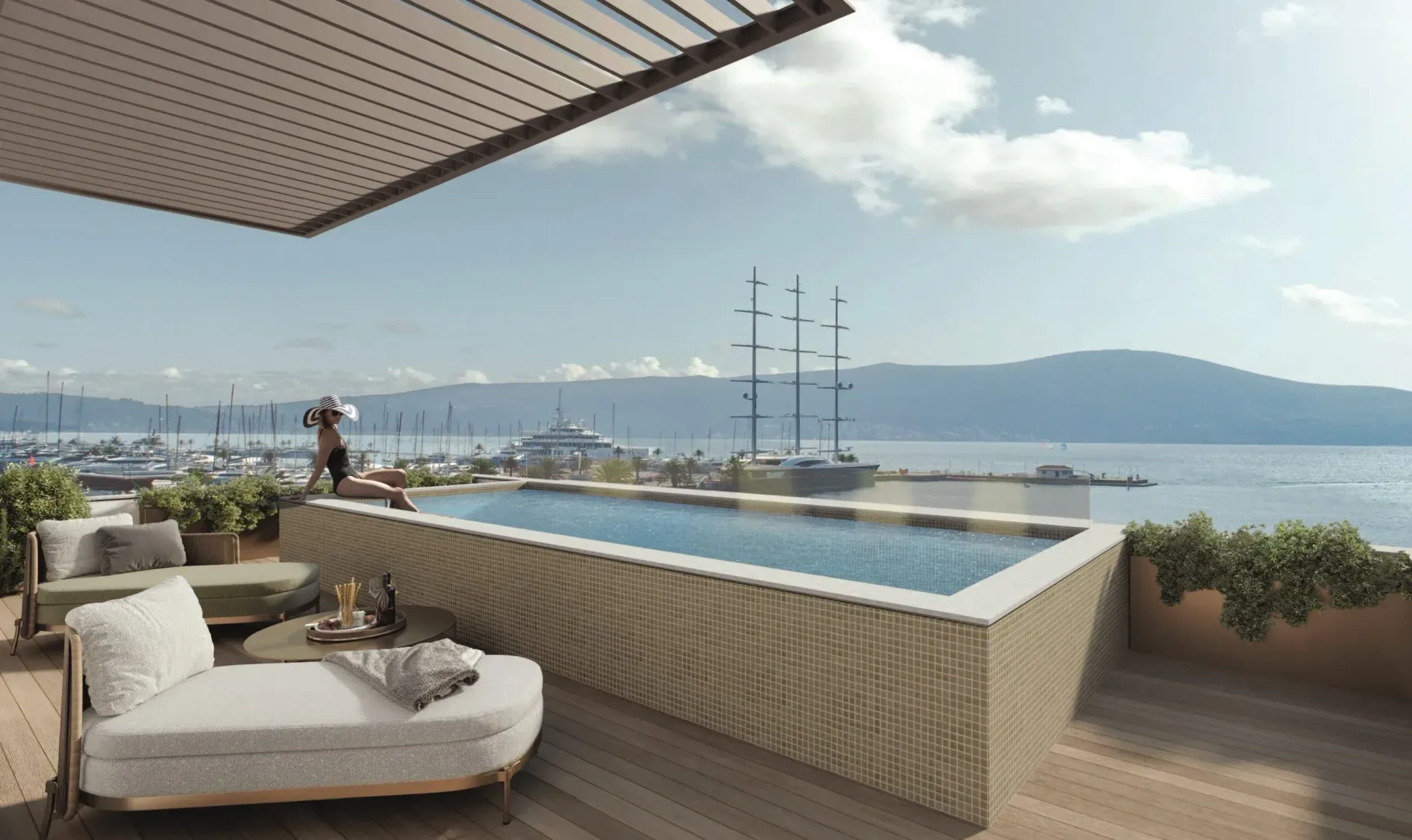 Sale, apartment, 171m², Tivat, Crna Gora