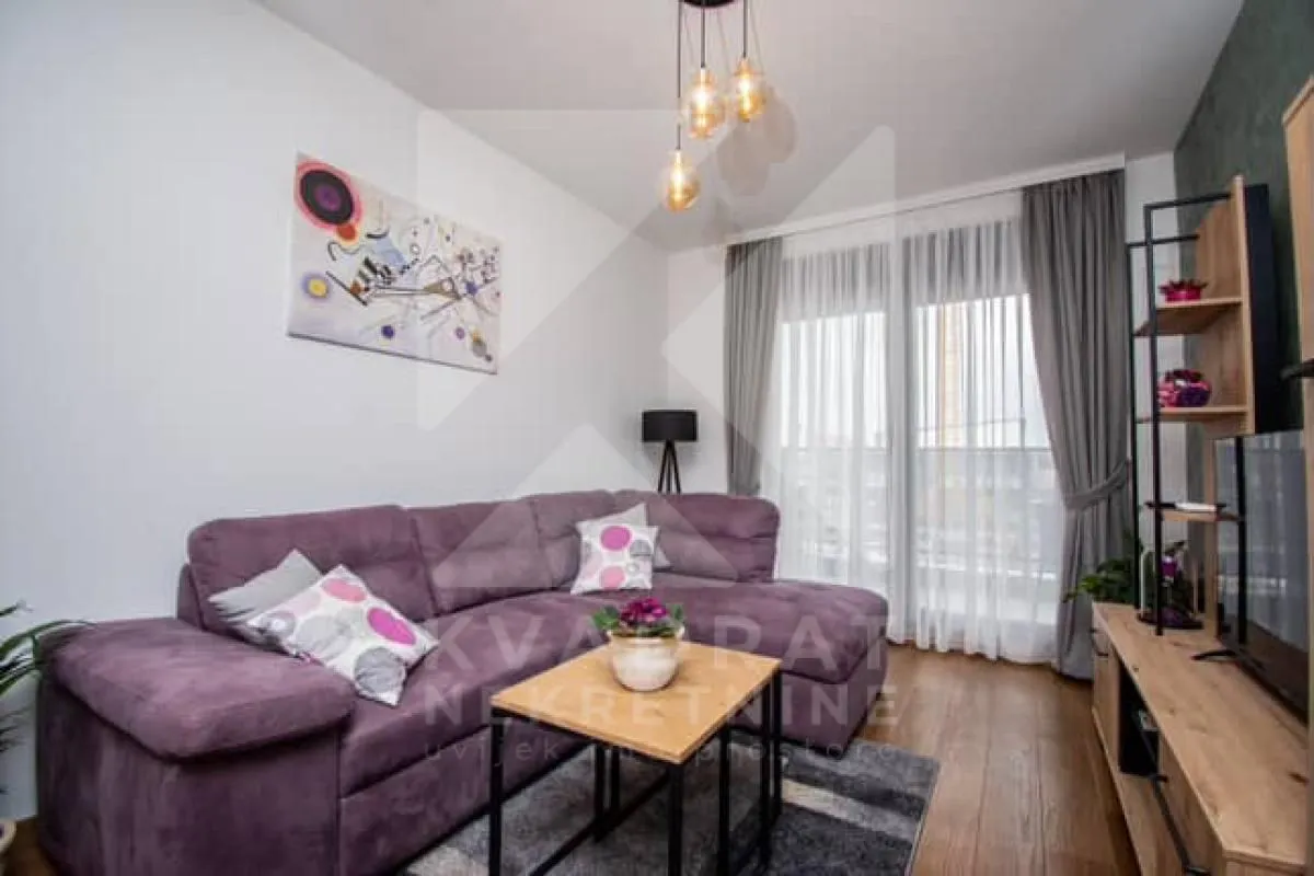 Izdavanje, jednosoban stan, 50m², Tološka šuma, Podgorica