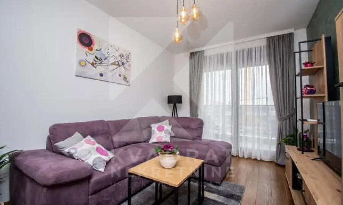 Izdavanje, jednosoban stan, 50m², Tološka šuma, Podgorica