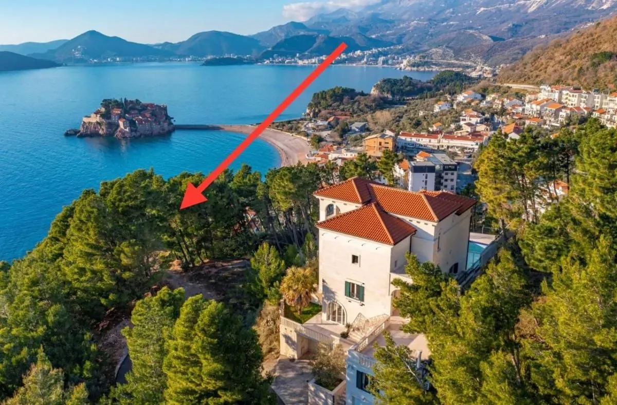 Prodaja, plac, 600m², Sveti Stefan, Budva
