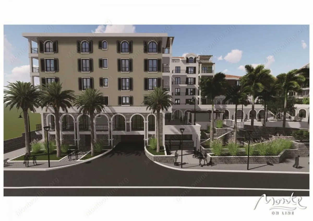 Sale, two bedroom apartment, 61m², Tivat, Crna Gora