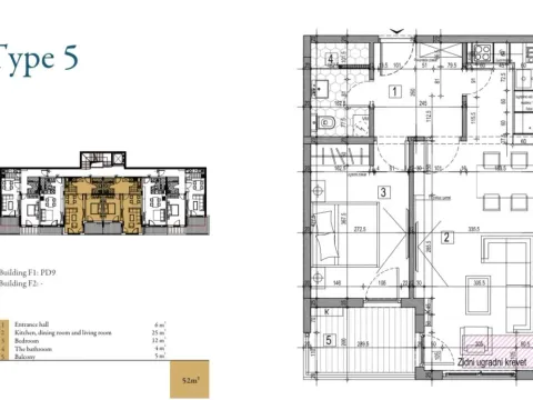 Prodaja, stan, 52m², Dobrota, Kotor - image 2