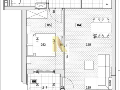 Sale, one bedroom apartment, 44m², Avijatičarsko naselje, Novi Sad Sve Podlokacije - image 10