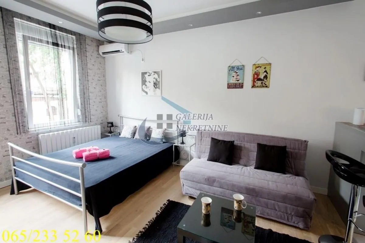 Rent, one bedroom apartment, 35m², Botanička Bašta, Palilula Sve Podlokacije