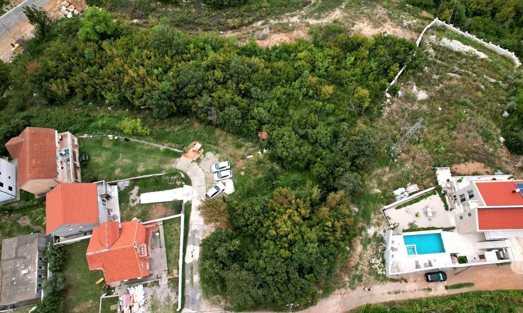 Prodaja, plac, 1000m², Markovići, Budva