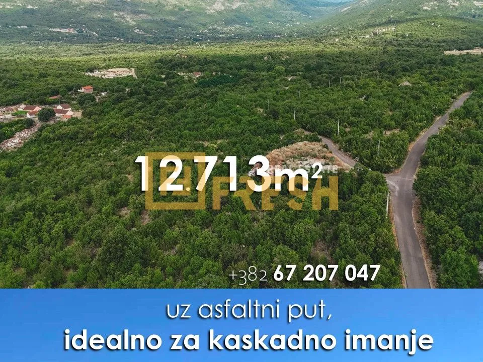 Prodaja, plac, 12713m², Danilovgrad, Crna Gora