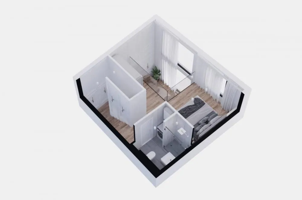 Sale, three bedroom apartment, 60m², Crveni Krst, Beograd