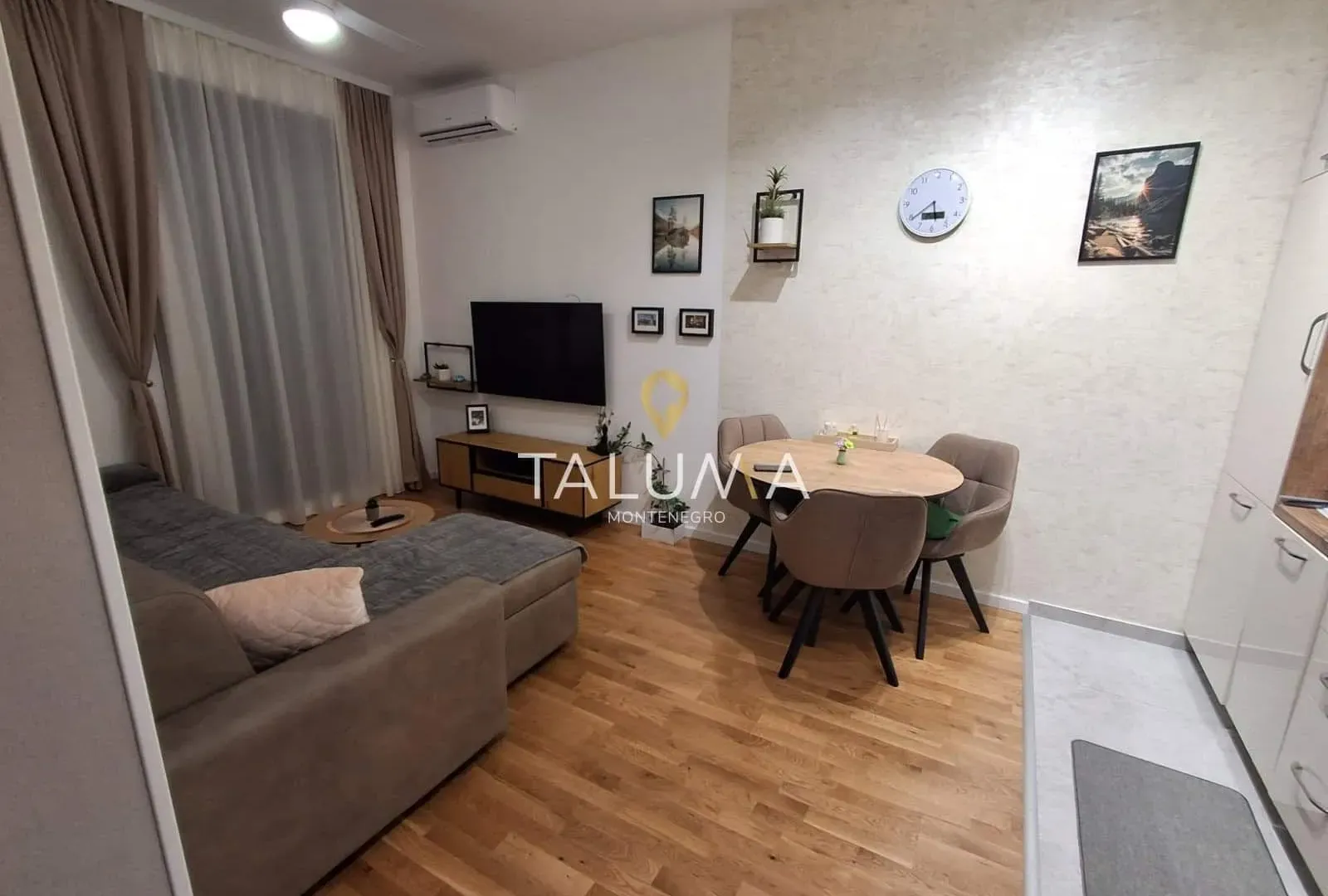 Izdavanje, jednosoban stan, 42m², Tološi, Podgorica