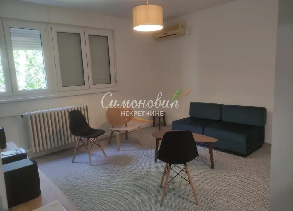 Izdavanje, dvosoban stan, 48m², Banovo Brdo, Beograd