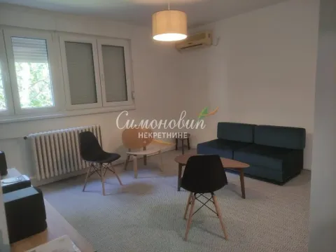 Izdavanje, dvosoban stan, 48m², Banovo Brdo, Beograd