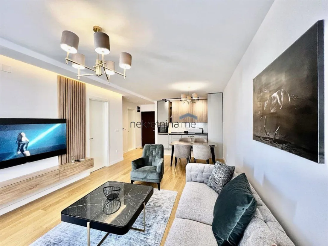 Rent, one bedroom apartment, 57m², Kod Capital Plaze, Podgorica