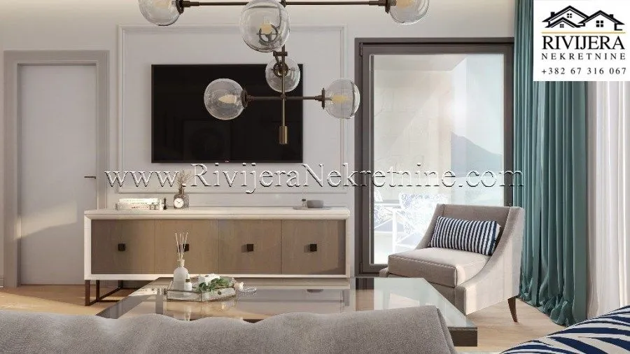 Prodaja, jednosoban stan, 53m², Risan, Kotor