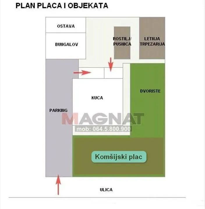 Sale, land lot, 600m², 25. Maj, Zlatibor