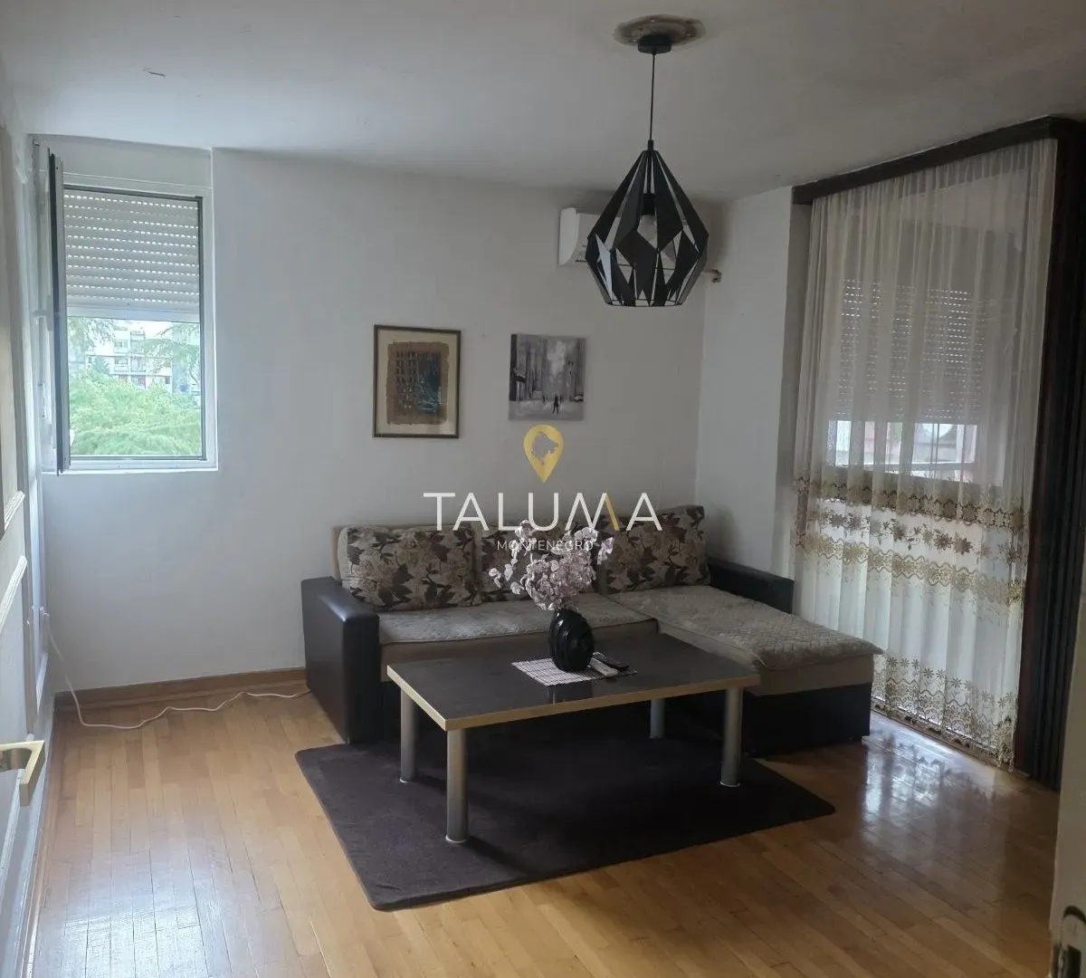 Izdavanje, jednosoban stan, 37m², Blok 5, Podgorica