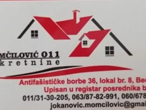 Sale, three bedroom apartment, 75m², Crveni Krst, Beograd