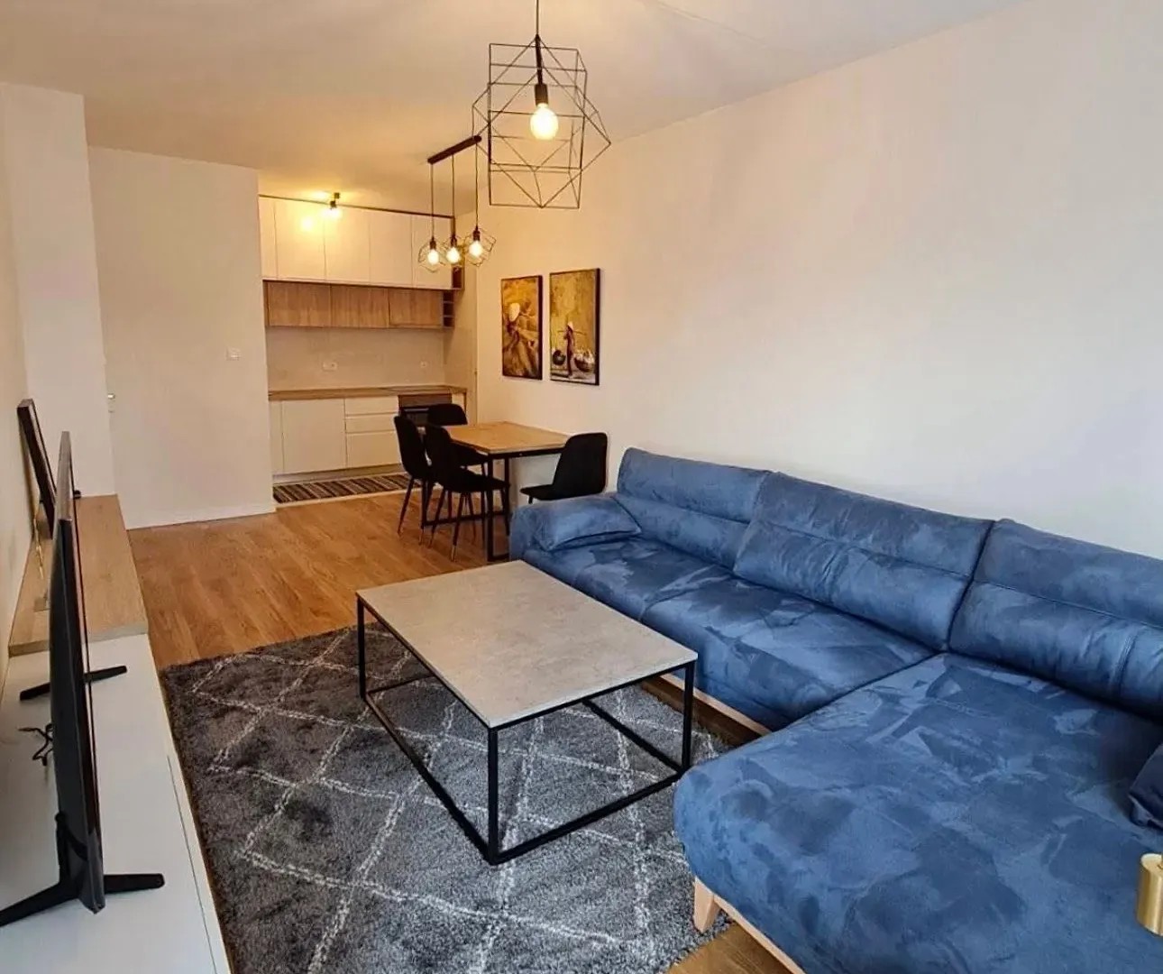 Rent, one bedroom apartment, 54m², Central Point, Podgorica