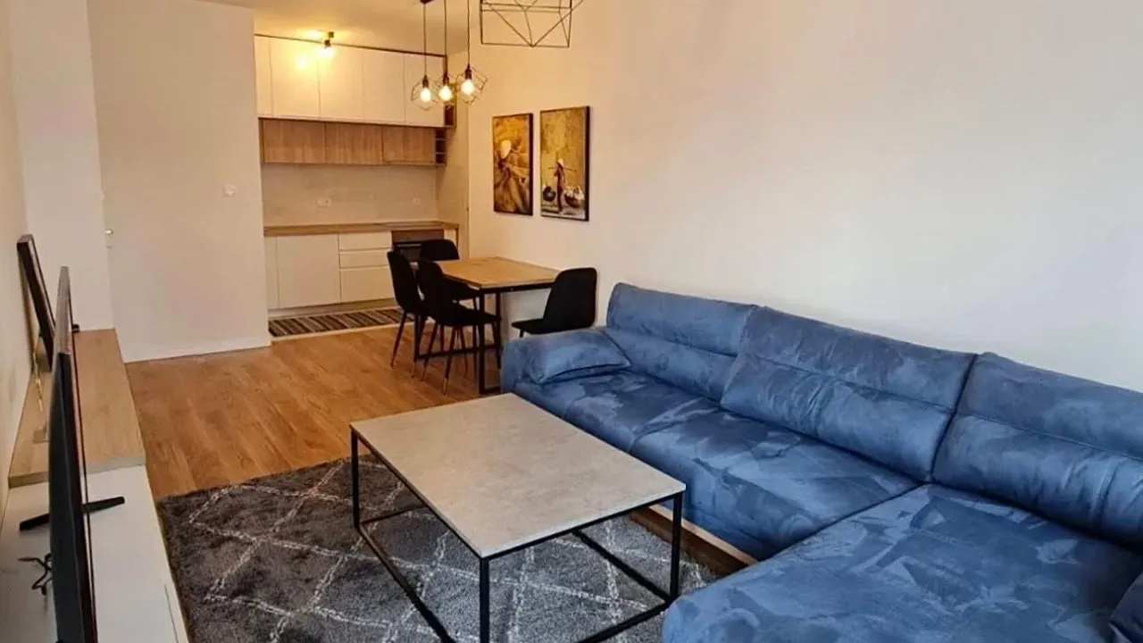 Rent, one bedroom apartment, 54m², Central Point, Podgorica