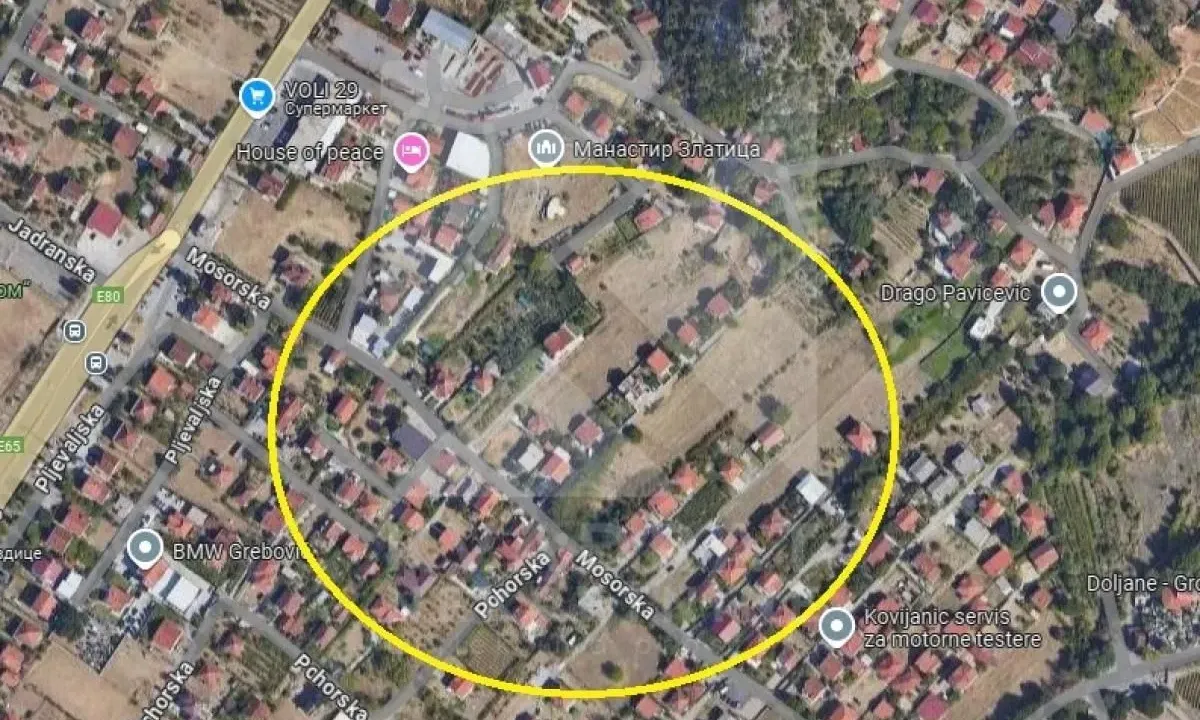 Prodaja, plac, 594m², Zlatica, Podgorica