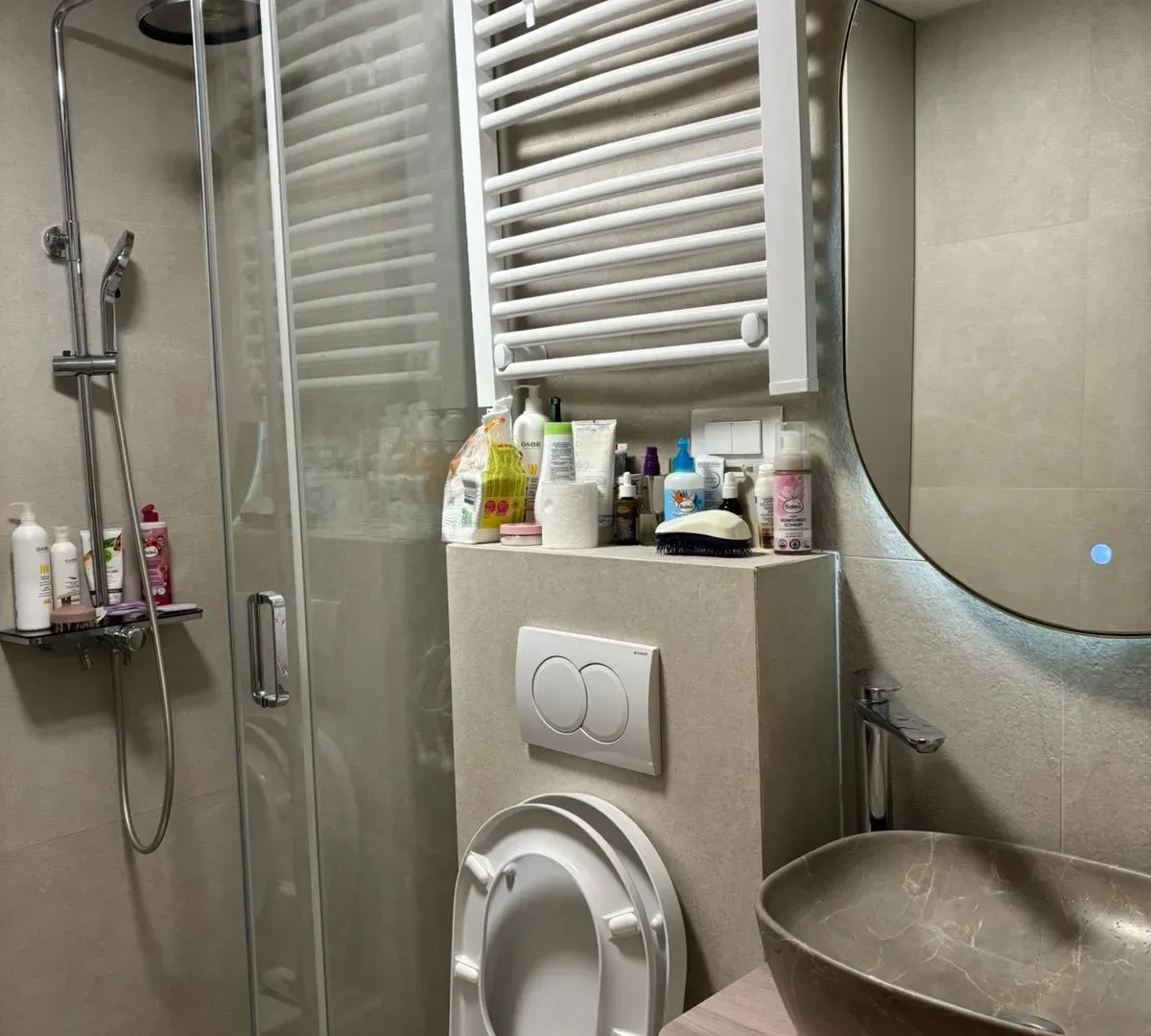 Rent, one bedroom apartment, 46m², Krivi Most, Podgorica