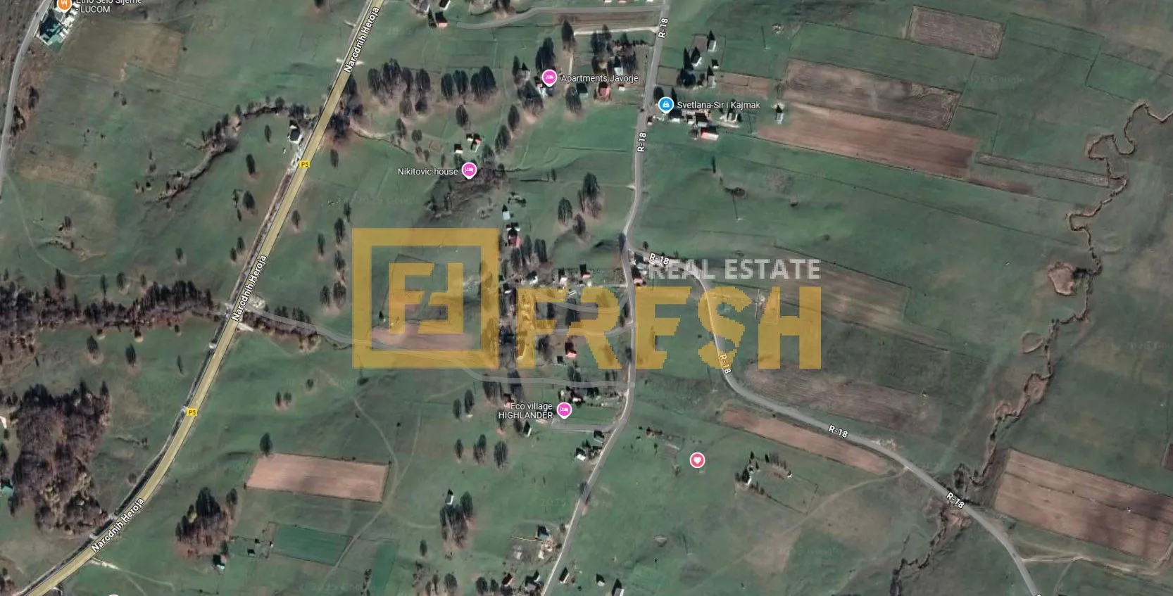 Prodaja, plac, 1000m², Žabljak, Crna Gora