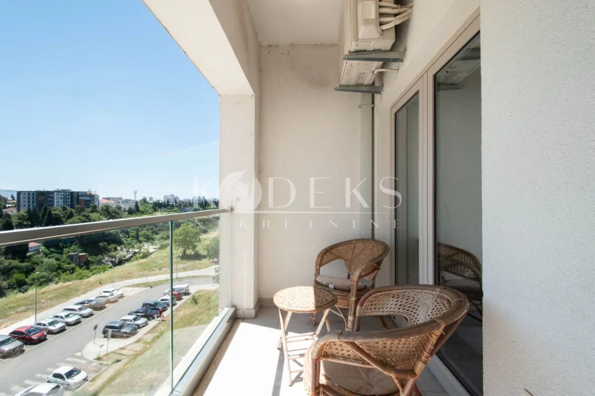 Rent, one bedroom apartment, 48m², Momišići, Podgorica