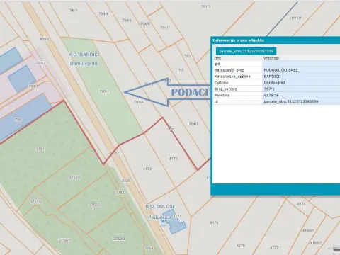 Izdavanje, plac, 4200m², Bandići, Danilovgrad - image 6