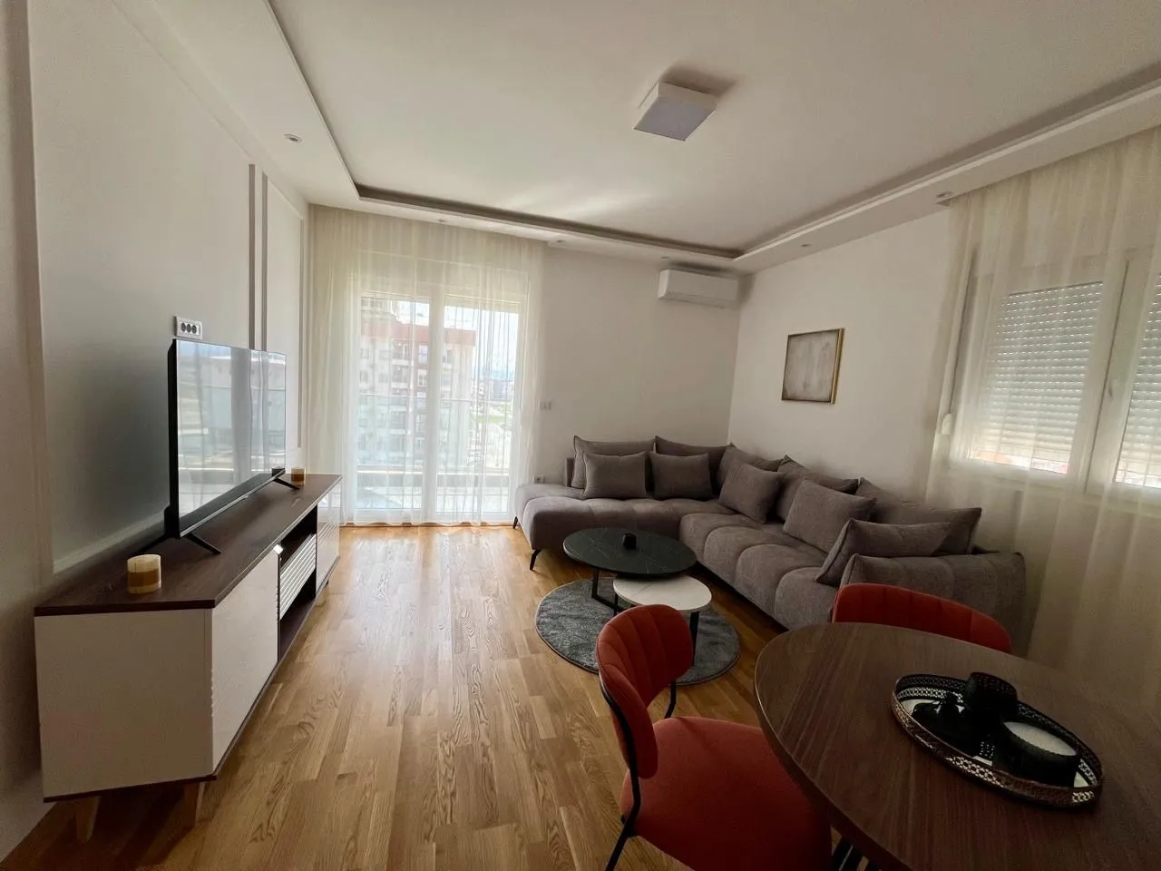 Rent, one bedroom apartment, 57m², Stari Aerodrom, Podgorica