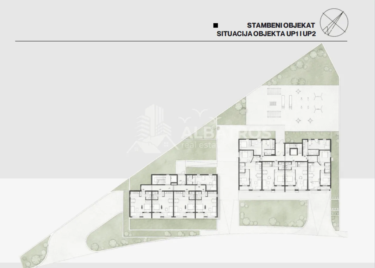 Prodaja, jednosoban stan, 49m², Šušanj, Bar