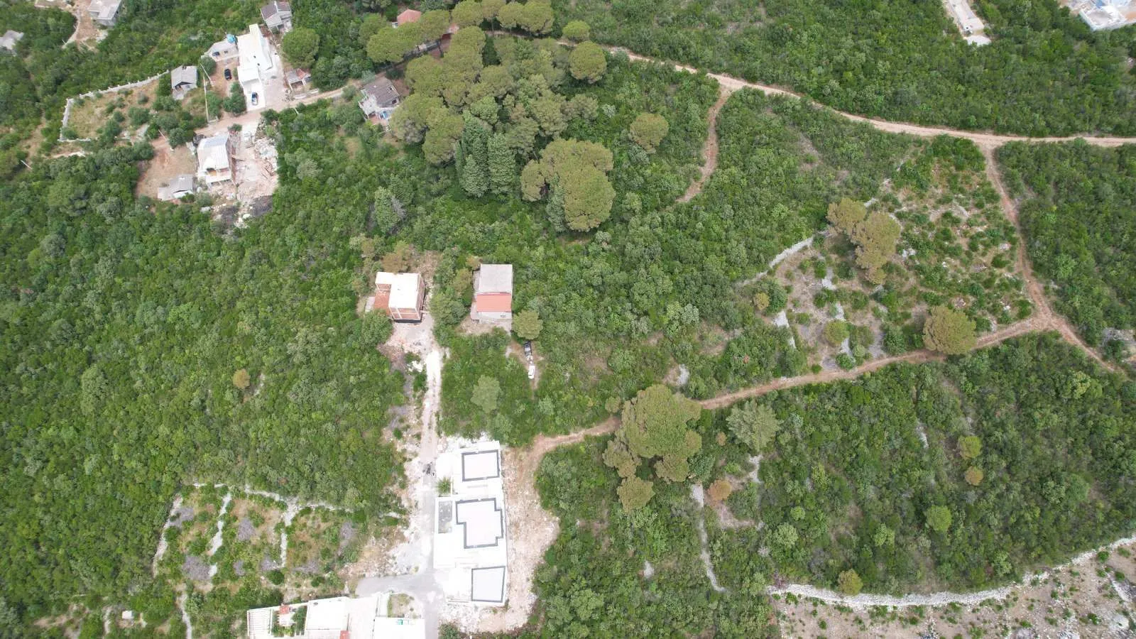 Prodaja, plac, 600m², Zagora, Kotor