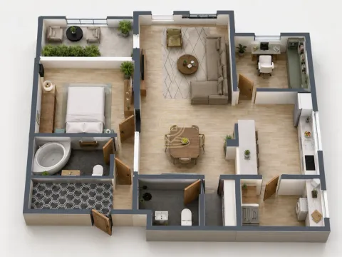 Prodaja, četvorosoban stan, 88m², Višnjička Banja, Palilula Sve Podlokacije - image 2