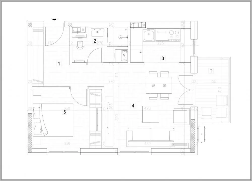 Prodaja, dvosoban stan, 54m², Veliki Mokri Lug, Zvezdara Sve Podlokacije