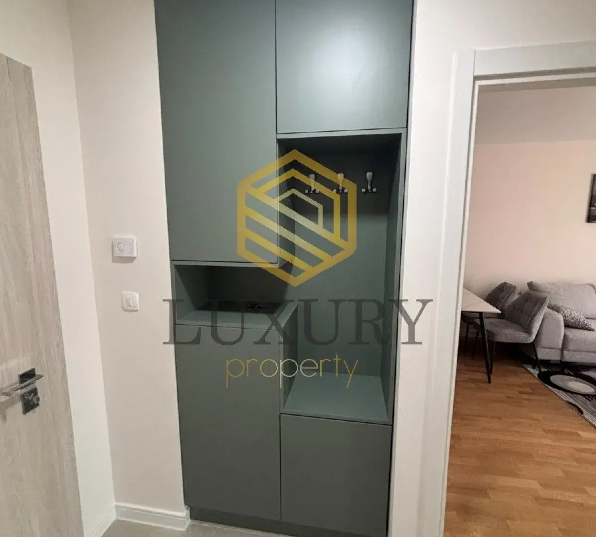 Rent, one bedroom apartment, 41m², Tuški Put, Podgorica
