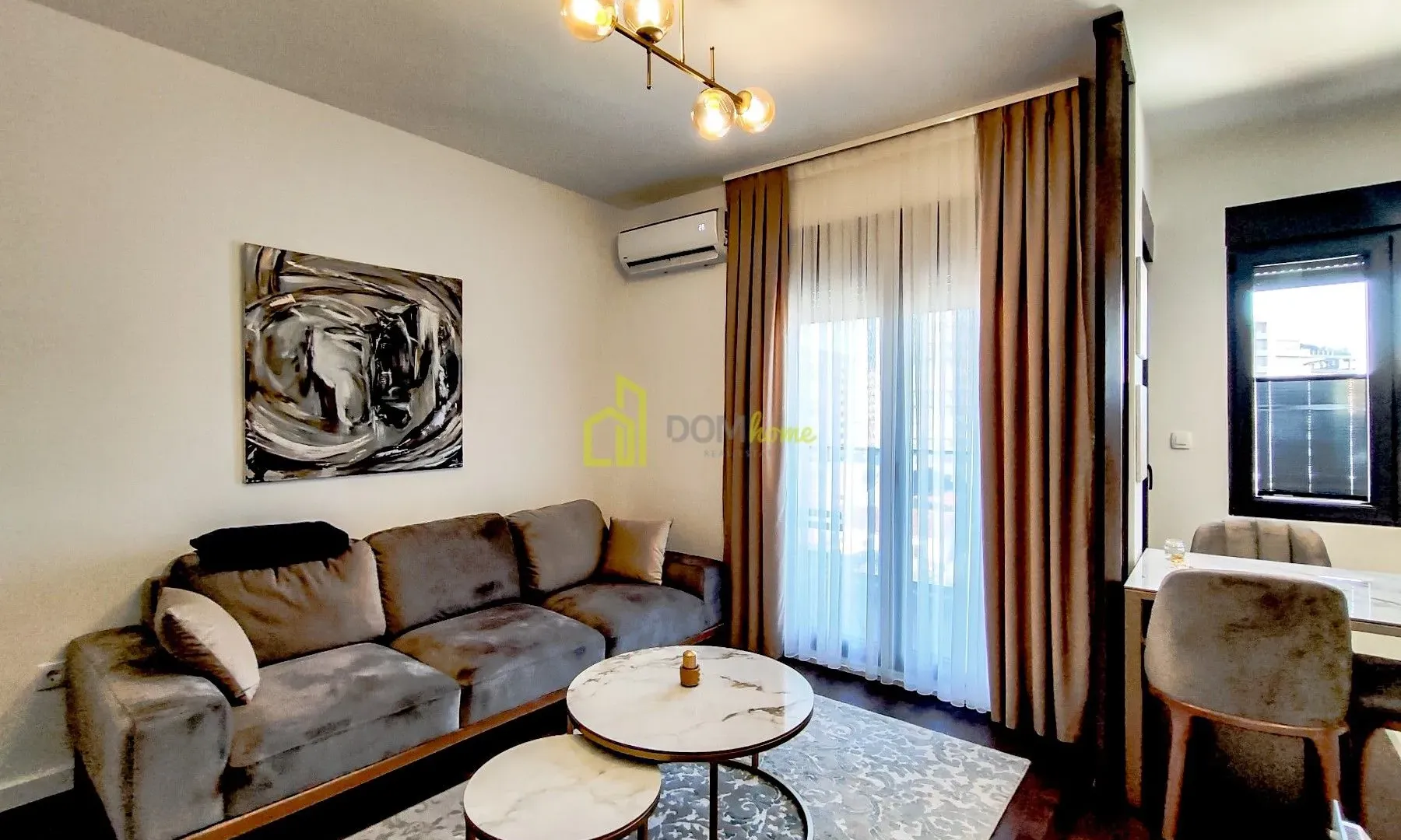 Izdavanje, jednosoban stan, 39m², Kruševac, Podgorica