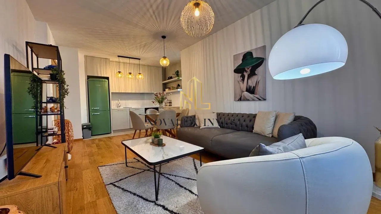 Rent, one bedroom apartment, 50m², City Kvart, Podgorica